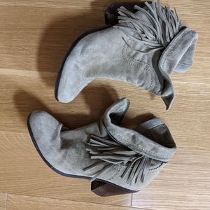Sam Edelman louie fringe ankle boot